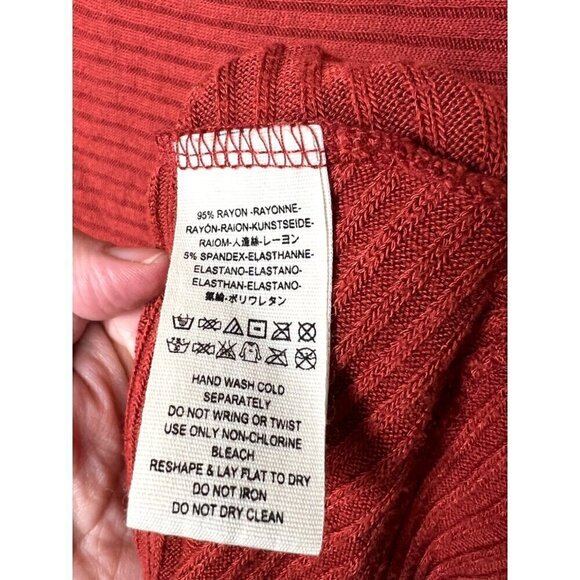 Free people we the free burnt orange top size‎ XS - Picture 6 of 8